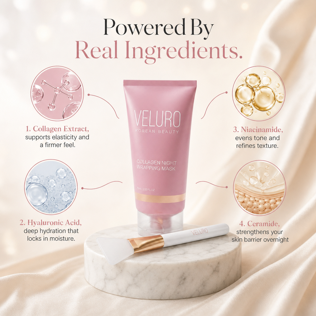 75ml Collagen Overnight Wrapping Peel off Facial Mask